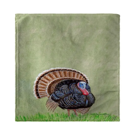 Betsy Drake Wild Turkey Kitchen Towel {1}