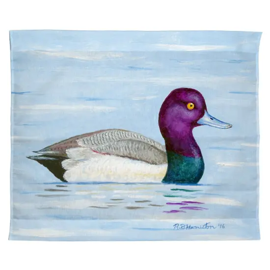 Betsy Drake Lesser Scaup Outdoor Wall Hanging 24x30 {1}