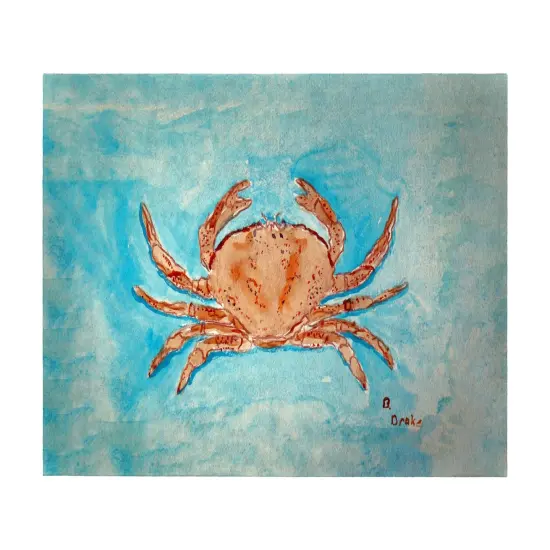 Betsy Drake Red Crab 30 X 50 Inch Comfort Floor Mat {1}