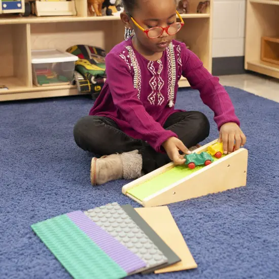 Kaplan Early Learning Company Ramptastic - STEM Ramp for Testing Velocity {5}