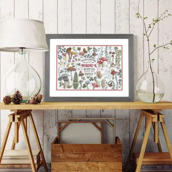 Dimensions Counted Cross Stitch Kit 16" Long-Woodland Magic Stocking {5}