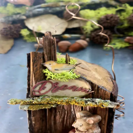 Stamperia Soft Maxi Mould A4-Woodland Oval Plates {3}