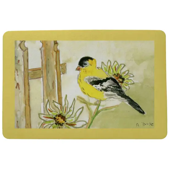 Betsy Drake Goldfinch 30 X 50 Inch Comfort Floor Mat {1}