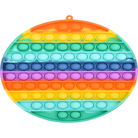 Jumbo Circle Shape Bubble Popper Toy 8" {1}