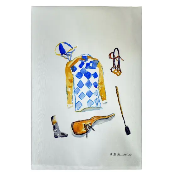 Betsy Drake Racing Gear Guest Towel {1}