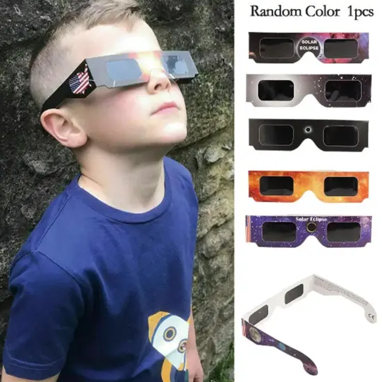 Solar Eclipse Glasses | Protect Eyes Anti-UV Viewing | Observation Glasses | RAHEEV&reg; {2}
