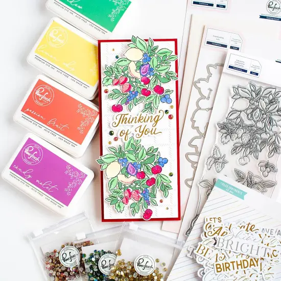 Pinkfresh Studio Die Set-Fruitalicious {2}