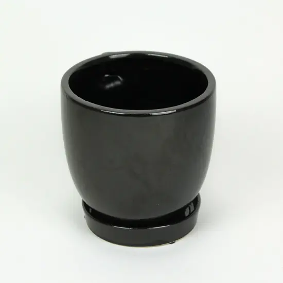 Brown Ceramic Face Planter Decorative Flower Pot Plant Holder Decor {4}