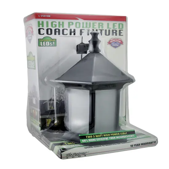 LED Dusk to Dawn Photocell Wall Mounted Coach Lantern {5}