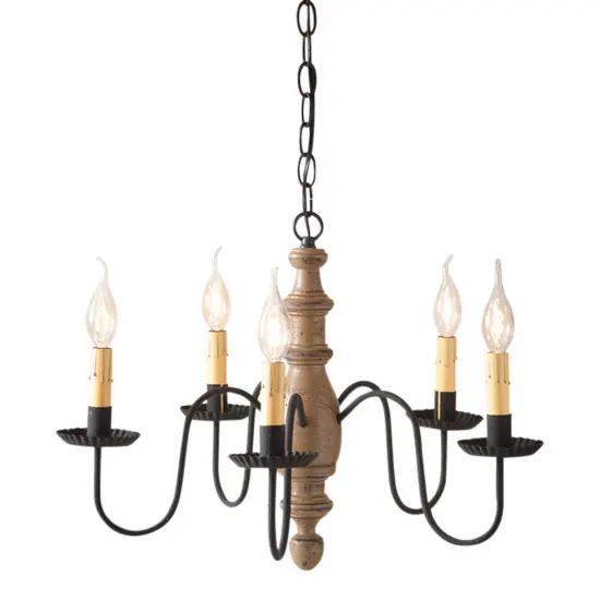 Country Inn Chandelier in Pearwood {1}