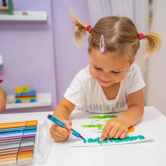 Kwik Stix Magic Stix Markers 48/Pkg-Assorted Colors {4}