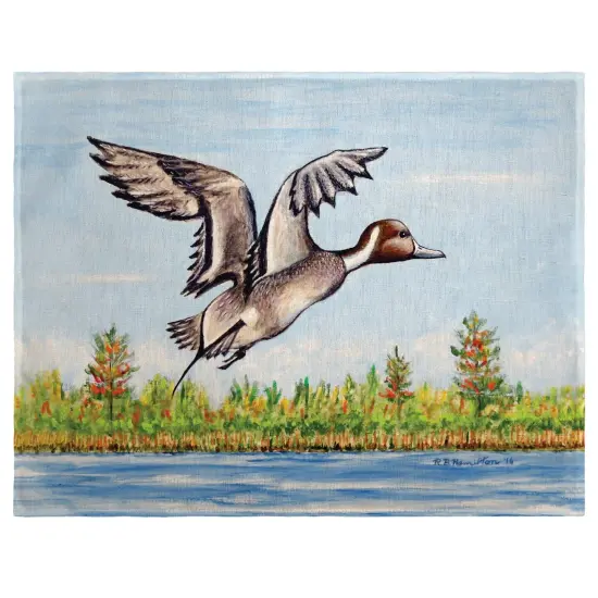 Betsy Drake Pintail Duck Place Mat Set of 4 {1}