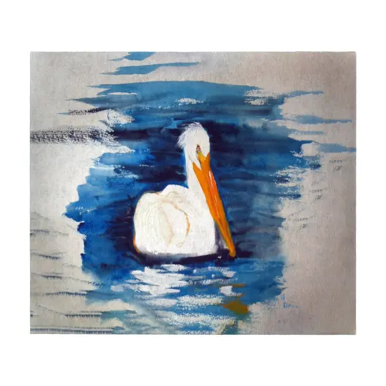 Betsy Drake Spring Creek Pelican 30 X 50 Inch Comfort Floor Mat {1}