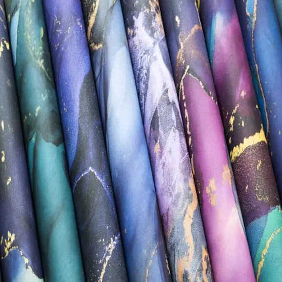 Craft Consortium Double-Sided Paper Pad 8"X8" 30/Pkg-Ink Drops - Midnight, 20 Designs {5}