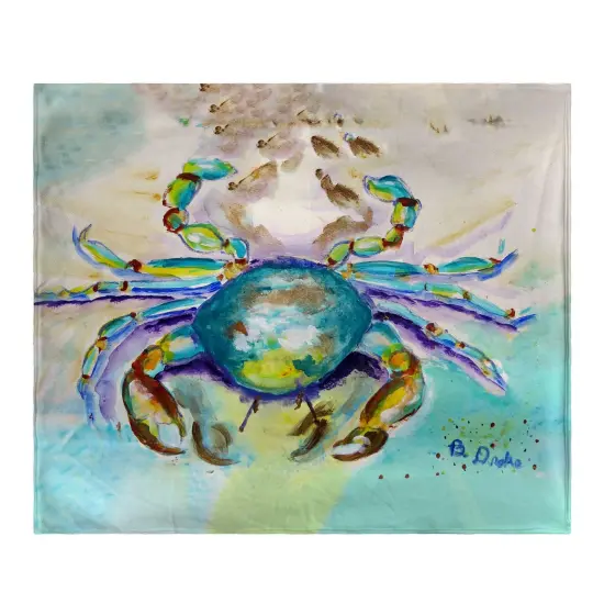 Betsy Drake Alaskan Crab Throw Multicolor {1}