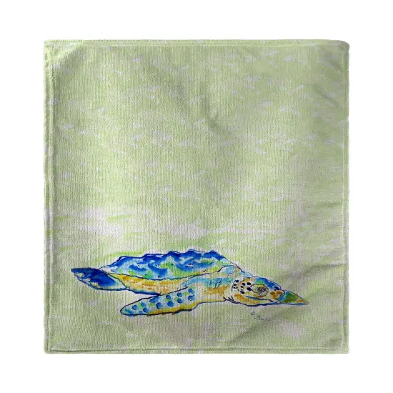 Betsy Drake Loggerhead Turtle Kitchen Towel {1}