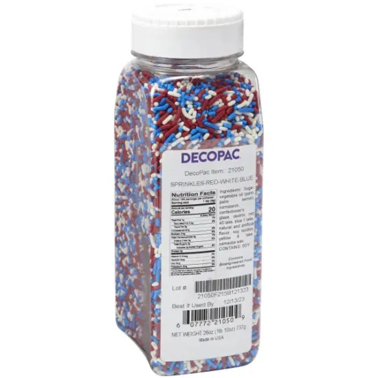 Red, White and Blue Sprinkles {1}