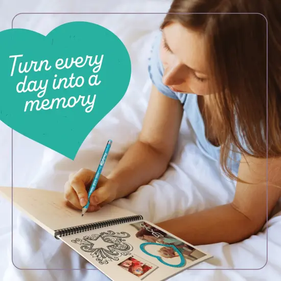 Pretty Me DIY Journal Kit for Girls - Great Gift for 8-14 Year Old Girl - Cool Birthday Gifts Ideas for Teens - Fun, Cute Art & Crafts Kits for Tween Teenage Kids - Scrapbook & Diary Supplies Toy Set {5}