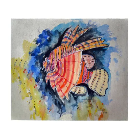 Betsy Drake Betsy's Lion Fish 30 X 50 Inch Comfort Floor Mat {1}