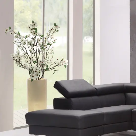 50" White Dogwood Spray 3-Pack - Silk Blooms, Lifelike Artificial Flowers, Elegant Decor - Perfect for Weddings, Events, Spring & All-Season Displays, Floral Home by Artificial Flowers {6}