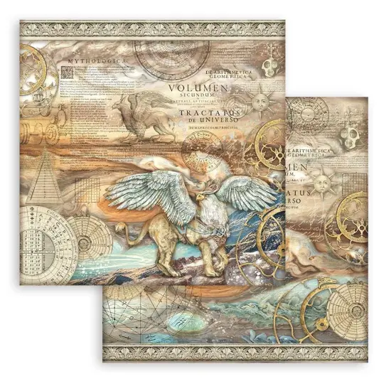 Stamperia Double-Sided Paper Pad 12"X12" 10/Pkg-Sir Vagabond In Fantasy World {5}