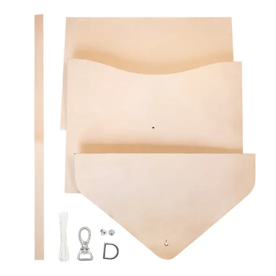 Realeather(R) Crafts Silver Edition Envelope Clutch Kit {2}