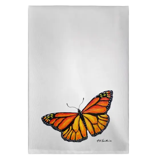 Betsy Drake Spreadwing Monarch Guest Towel {1}