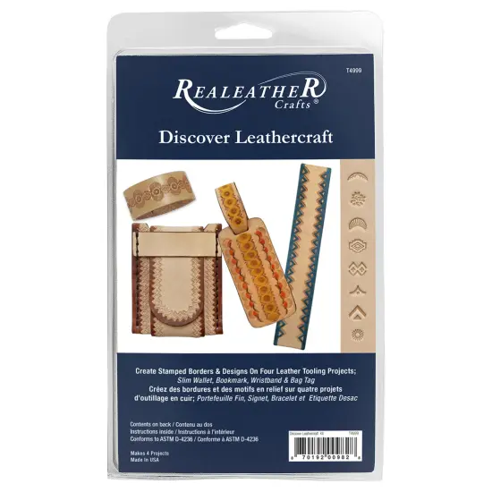 Realeather(R) Crafts Discover Leathercraft Kit {1}
