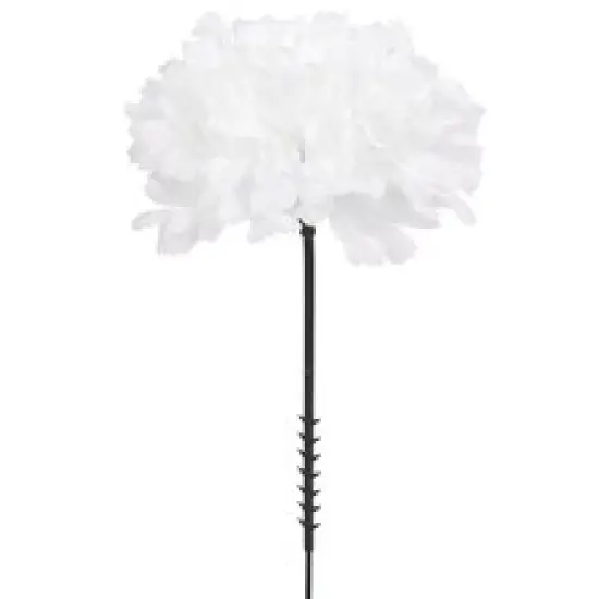 200 White Silk Carnation Flower Picks, 5&rdquo; Lifelike Blossoms for Bouquets, Centerpieces, Floral Displays, and DIY Crafts - Floral Home by Artificial Flowers {1}