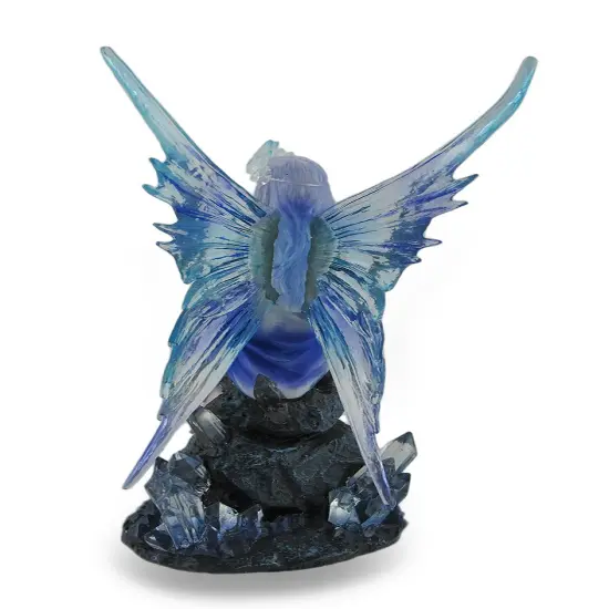 Anne Stokes Blue and Purple Stargazer Fairy Statue {5}
