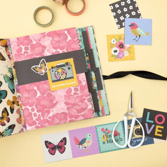 American Crafts April And Ivy Washi Tape 8/Pkg-Gold Foil {3}