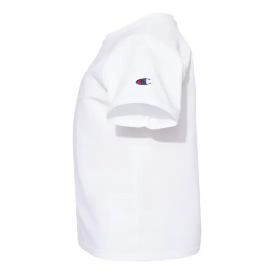 Champion&reg; Youth Tagless T-Shirt Navy {5}