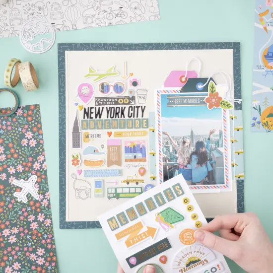 American Crafts Coast-to-Coast Washi Tape 8/Pkg-Foil {4}