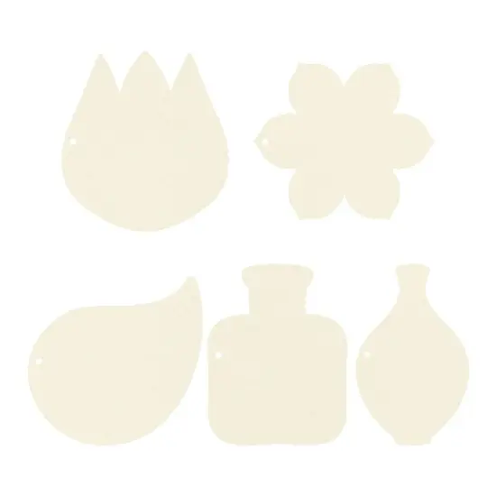 P13 Light Chipboard Album Base With Papers 6"X6"-Mix and Match, Flowerish {3}