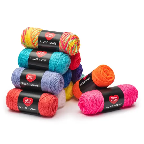Red Heart Super Craft Kit-Brights {3}