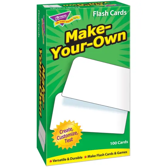 Make-Your-Own Skill Drill Flash Cards, 3 Packs {2}