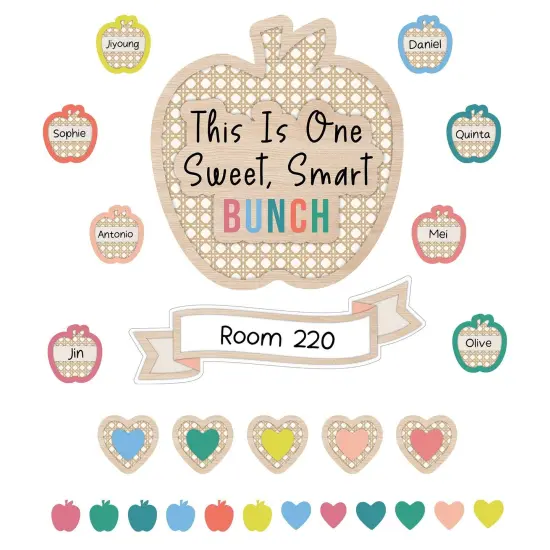 True to You This Is One Sweet, Smart Bunch Bulletin Board Set {1}