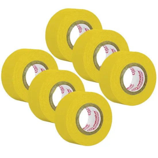 (6 Rl) Mavalus Tape 1x9yd Yellow {1}