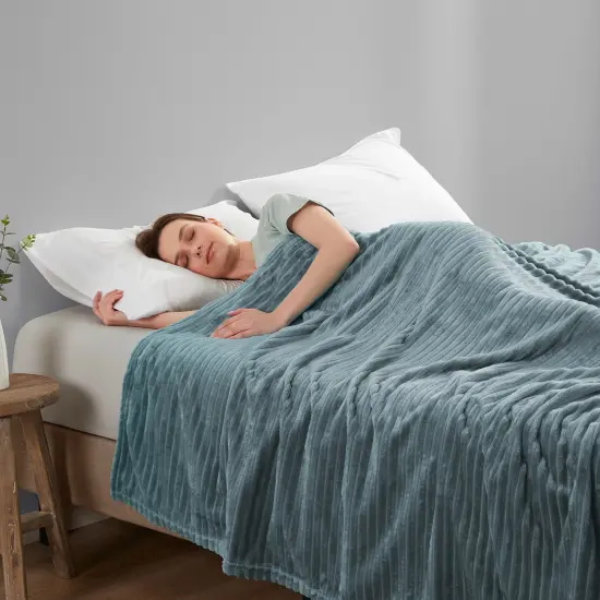 Nestl Cut Plush Fleece Blanket {7}