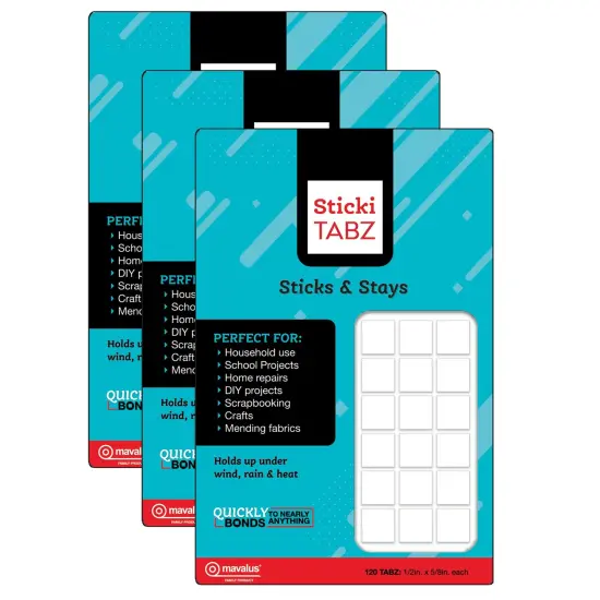 (3 Pk) Mavalus Sticki Tabz {1}