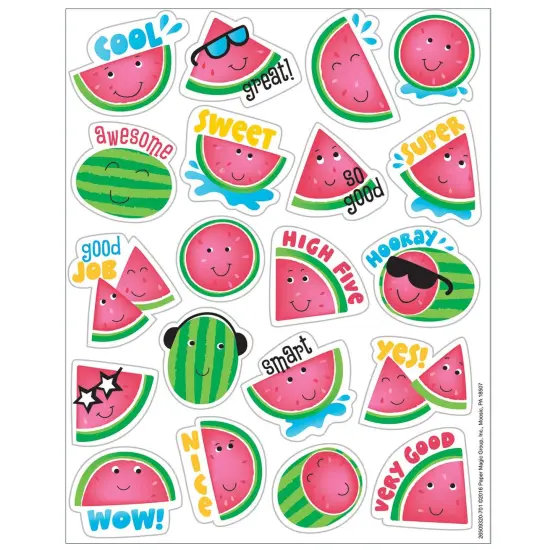 Watermelon Scented Stickers, 80 Per Pack, 6 Packs {2}