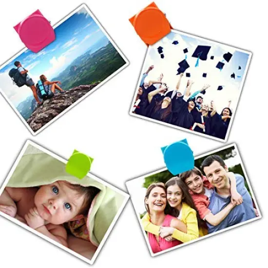 24 Pieces Magnetic Metal Clips, Fridge Magnet Refrigerator Whiteboard Wall Fridge Magnetic Memo Note Clips Magnets Metal Clip Classroom Organization Teacher Must Haves {4}