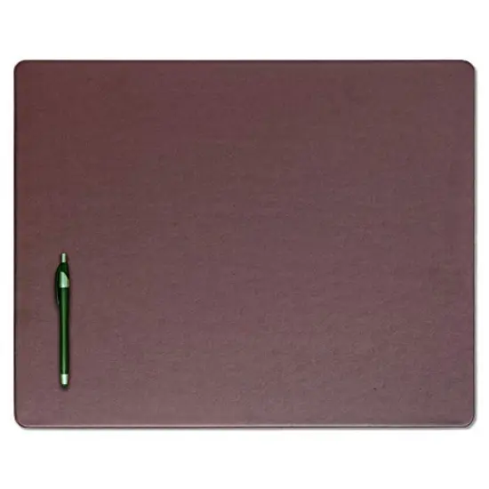 Chocolate BrownLeatherette 20" x 16" Conference Table Pad {1}