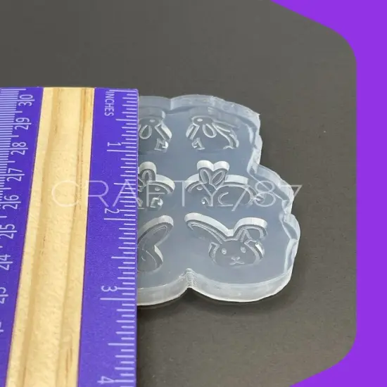 Bunny pallet Silicone Mold (A14) {3}