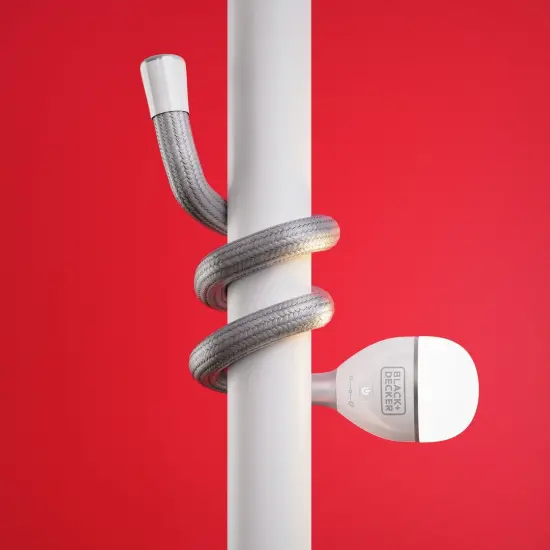 BLACK+DECKER Snake Light, Work Light, 2 Settings, Flexible and Rechargeable (BDCFSL01) {2}