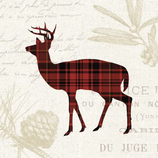 Plaid Lodge II Poster Print by Wild Apple Portfolio - Item # VARPDX33687HR {1}