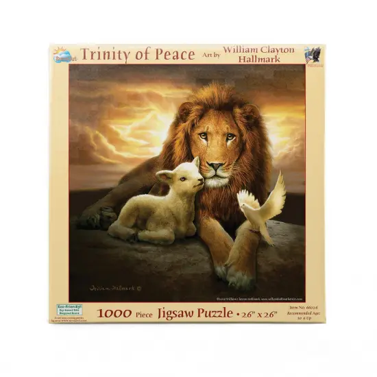 Sunsout Trinity of Peace 1000 pc Jigsaw Puzzle 66026 {4}