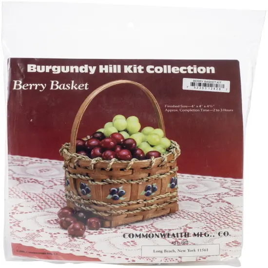 Commonwealth Burgundy Hill Basket Kit {2}