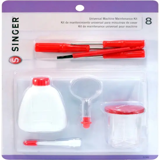 SINGER Universal Sewing Machine Maintenance Kit 8pcs {1}