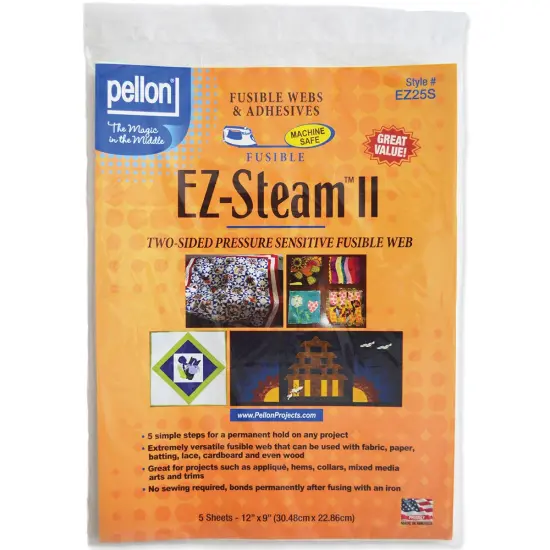 Pellon EZ-Steam II-12"X9" 5/Pkg {1}